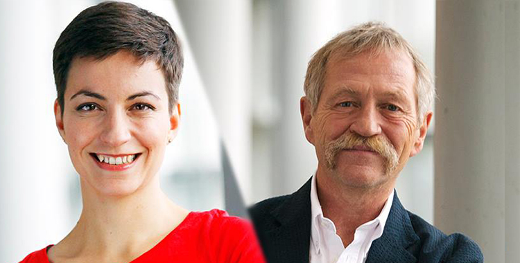Ska Keller and José Bové will lead the Greens in the upcoming EU campaign